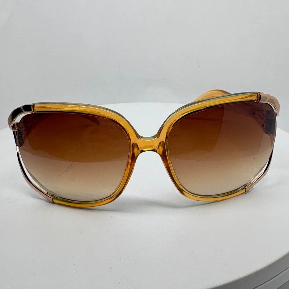 Franco Sarto Oversized Sunglasses Brown Gradient Lenses Stylish‎ Fashion